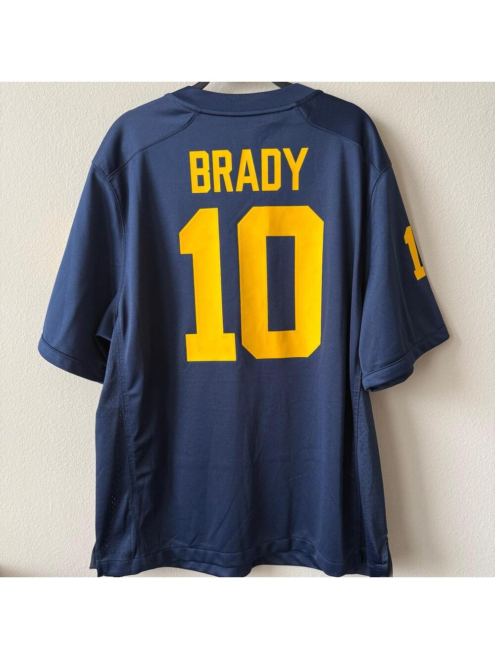 Jordan Michigan Wolverines Tom Brady Jersey